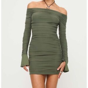 Princess Polly Olive Moreno Mini Dress